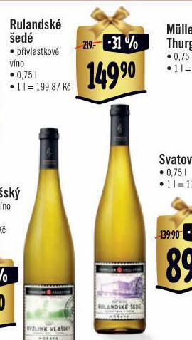 Albert Rulandské šedé nabídka