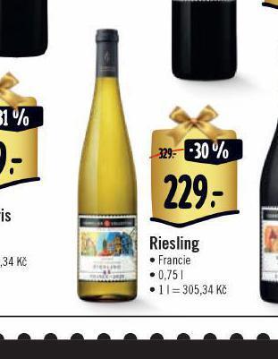 Albert Riesling nabídka