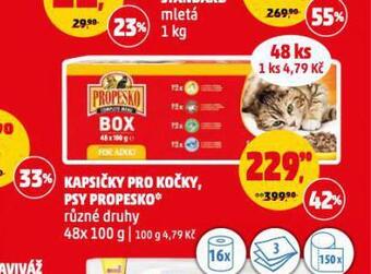 Penny Market Propesko kapsičky pro psy nabídka
