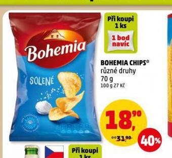 Penny Market Bohemia chips nabídka