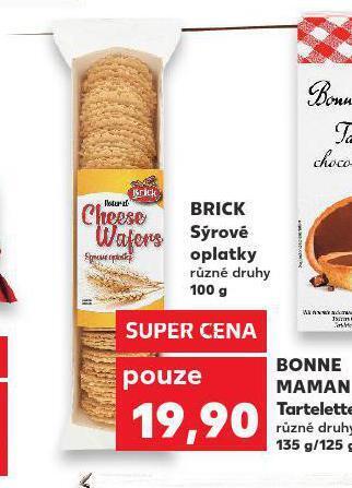 Kaufland Brick sýrové oplatky nabídka