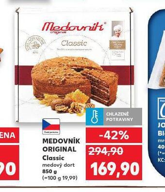 Kaufland Medovník original nabídka