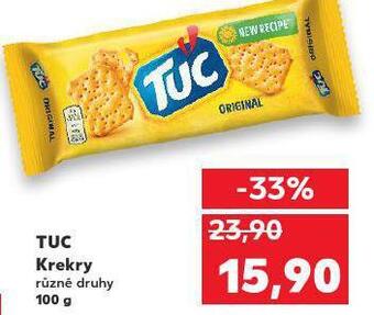 Kaufland Tuc krekry nabídka