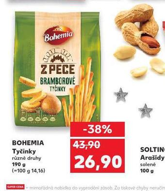 Kaufland Bohemia tyčinky nabídka