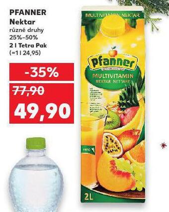 Kaufland Pfanner nektar nabídka