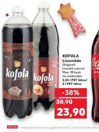 Kaufland Kofola nabídka