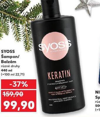 Kaufland Syoss šampon, balzám nabídka