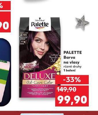 Kaufland Palette barva na vlasy nabídka