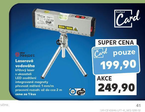 Kaufland Laserová vodováha nabídka