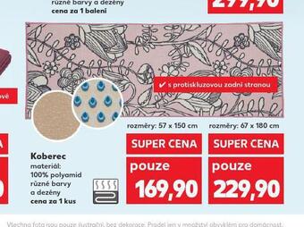 Kaufland Koberec 57 x 150 cm nabídka