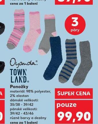 Kaufland Ponožky nabídka