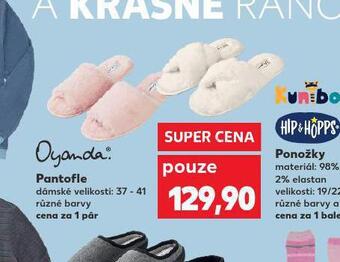 Kaufland Pantofle nabídka