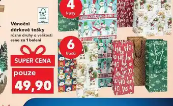 Kaufland Vánoční dárkové tašky nabídka