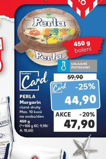 Kaufland Perla margarín nabídka