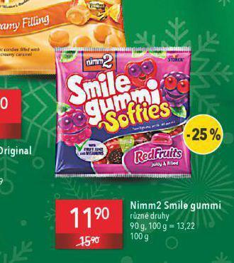 Globus Nimm2 smile gummi nabídka