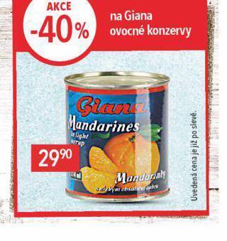 Globus Giana mandarinky nabídka