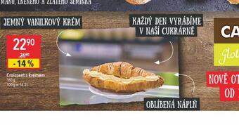 Globus Croissant s krémem nabídka
