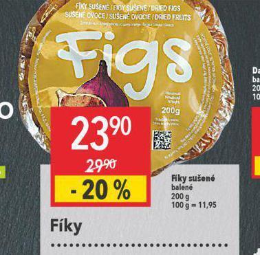 Globus Fíky sušené nabídka