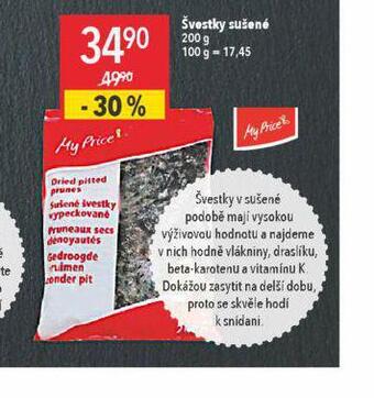 Globus Švestky sušené nabídka