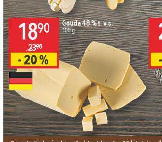 Globus Gouda 48% nabídka