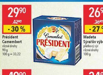 Globus Président camembert nabídka