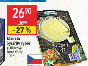 Globus Madeta sýrařův výběr nabídka