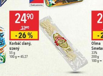 Globus Korbáč slaný, uzený nabídka