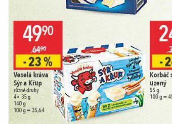 Globus Veselá kráva sýr a křup nabídka