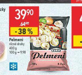 Globus Pelmeni nabídka