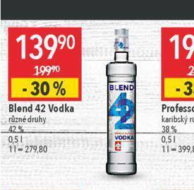 Blend 42 vodka
