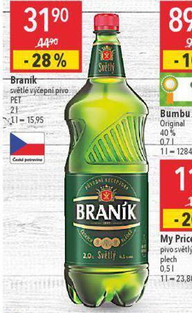 Globus Pivo braník nabídka