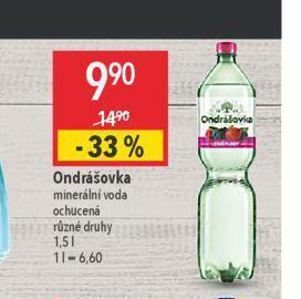 Globus Ondrášovka ochucená nabídka