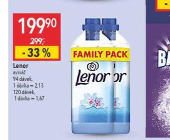 Globus Lenor aviváž nabídka