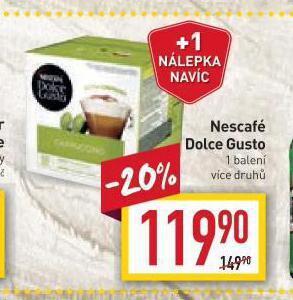 Billa Kávové kapsle dolce gusto nabídka