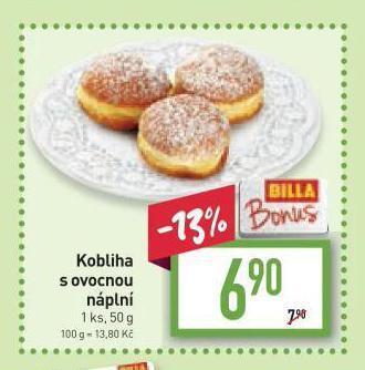 Billa Kobliha nabídka