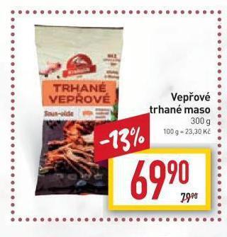 Billa Vepřové trhané maso nabídka