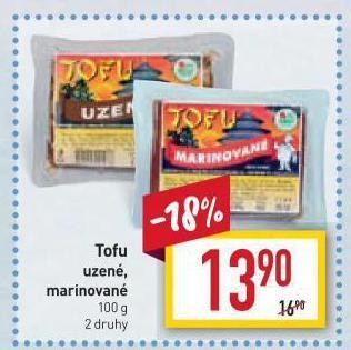 Billa Tofu nabídka