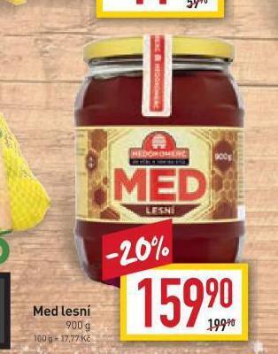 Billa Med lesní nabídka