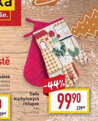 Billa Sada kuchyňských chňapek nabídka