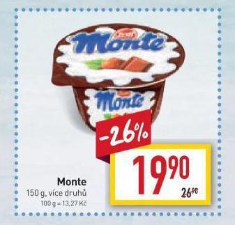 Billa Monte nabídka