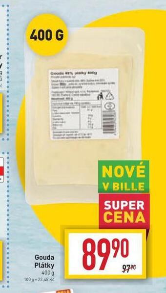Billa Gouda sýr nabídka