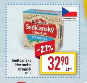 Billa Sedlčanský hermelín nabídka