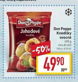 Billa Don peppe knedlíky nabídka