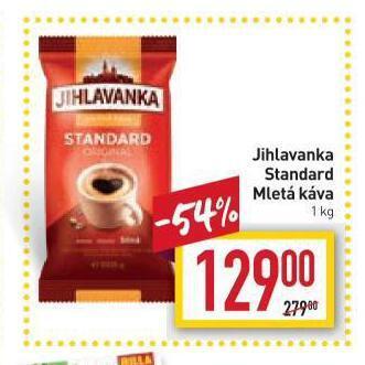 Billa Káva jihlavanka nabídka