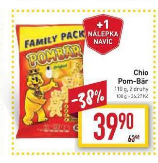 Billa Chio pom-bar nabídka