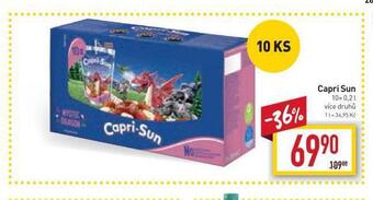 Billa Capri sun nabídka