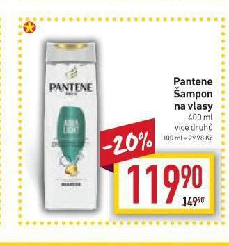 Billa Pantene šampon nabídka