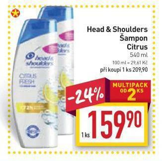 Billa Head & shoulders šampon nabídka