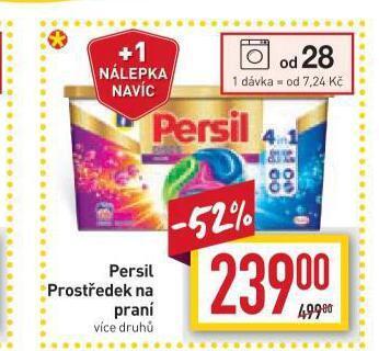 Billa Persil prací prostředek nabídka