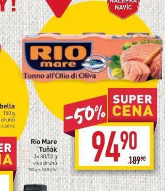 Billa Rio mare tuňák nabídka